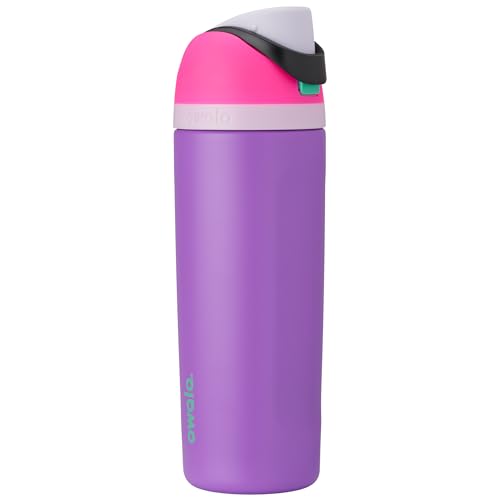 FreeSip Stainless Steel Water Bottle 19 oz Pink