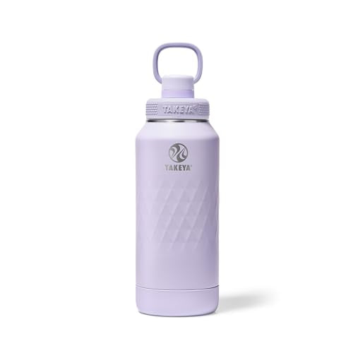 Sport Triple Insulated Water Bottle with Spout Lid and Ice Blocker