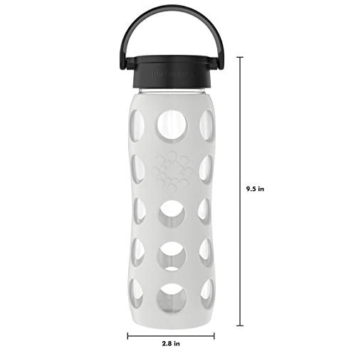 22oz Glass Water Bottle with Classic Chug Cap