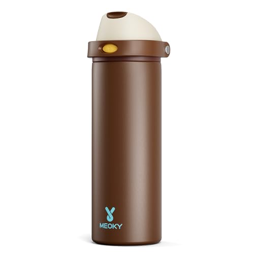 24 oz Insulated Water Bottle with Straw
