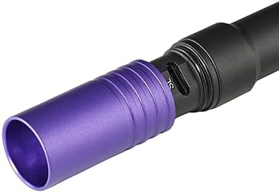 Streamlight 66149 Stylus Pro USB 400nm UV Rechargeable Penlight with - Cord and Nylon Holster, Black