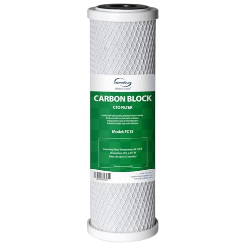 FC15 CTO Carbon Block Water Filter for Under Sink Filtration System