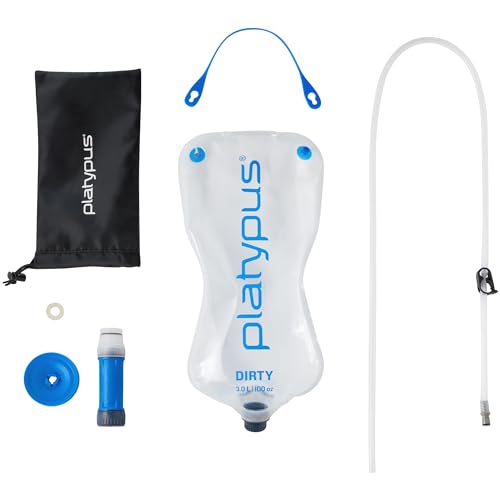 QuickDraw Ultralight 3 Liter Backpacking Gravity Water Filter System
