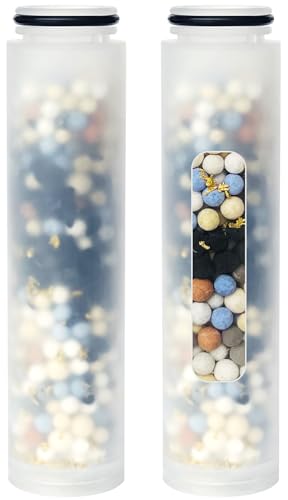 2 PACK Replacement Shower Filter Cartridge Compatible with MakeFit S6526 Filtered Handheld Shower Head