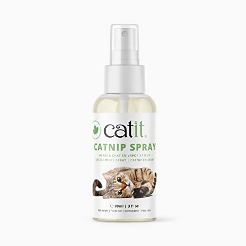 Catnip Spray for Stimulating Indoor and Outdoor Cats (3 Fl Oz)