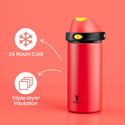 18 oz Kids Water Bottle for Sports