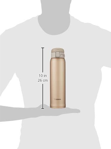 Zojirushi Stainless Mug, 1 Count (Pack of 1), Beige Gold, 20 ounces