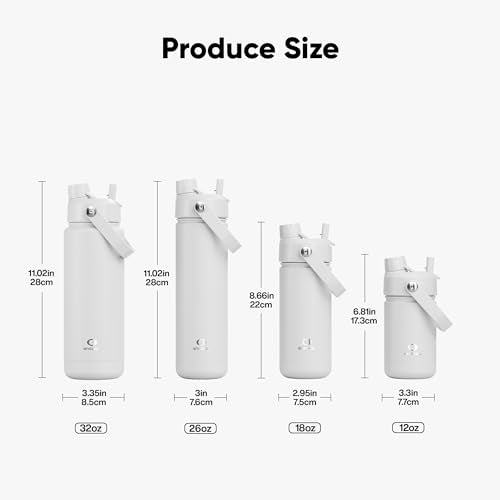 Kids Insulated Water Bottle with Straw