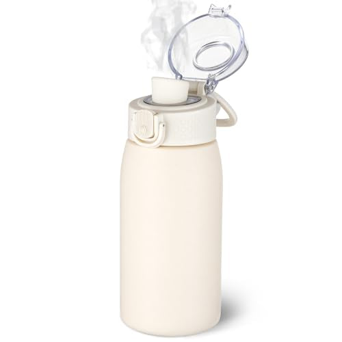 Insulated Water Bottle 12 oz with Dustproof Lid