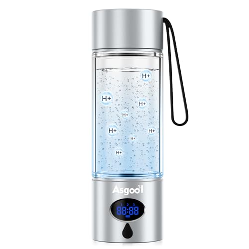 360ml Portable Hydrogen Water Bottle Generator with PEM