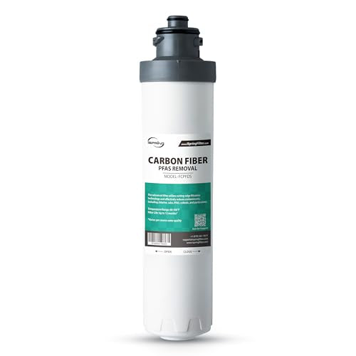 SGS Tested PFAS Removal Carbon Block Replacement Water Filter Cartridge FCPFDS for DS4 Series