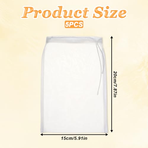5 PCS Nylon Straining Bag