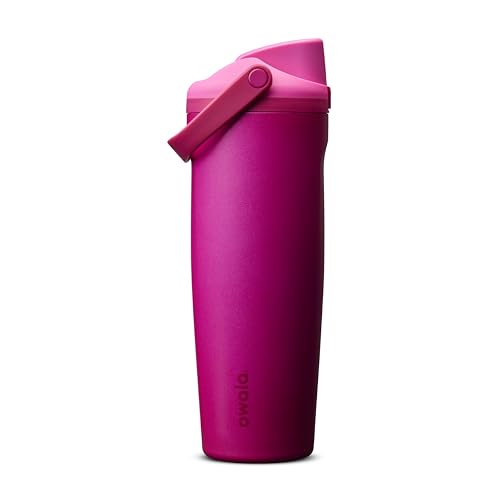 FreeSip Sway Stainless Steel Water Bottle 30 oz Read My Lips