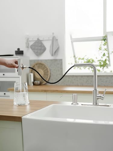 Kitchen Faucets with Pull Down Sprayer