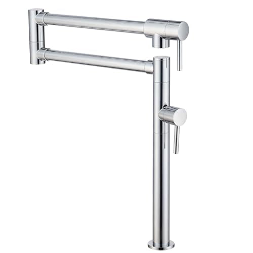 Brass Pot Filler Faucet Deck Mount