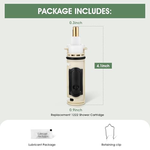 1222 Replacement Cartridge for One Handle Posi Temp Shower Cartridge Replacement