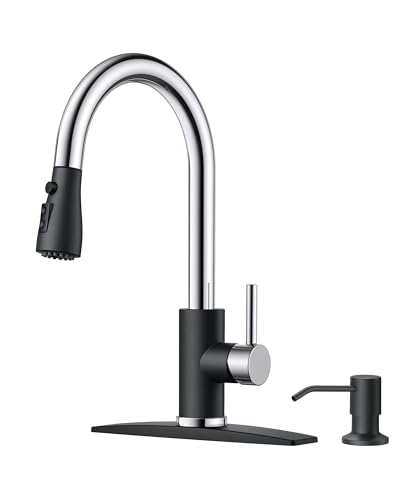 Kitchen Faucet with Soap Dispenser