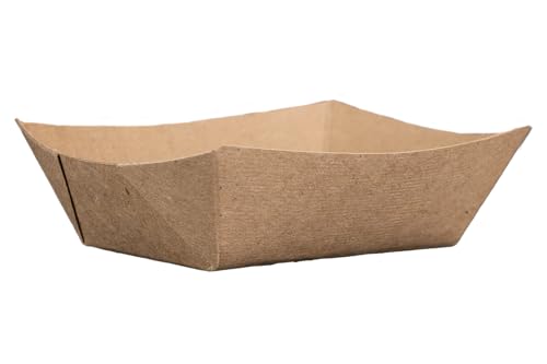 0509 #50 ECO Kraft Paperboard Food Tray (1000 Count)