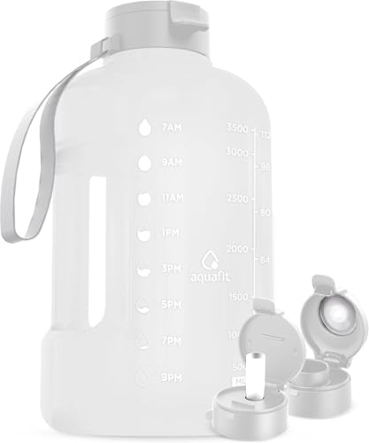 1 Gallon Water Bottle with Time Marker