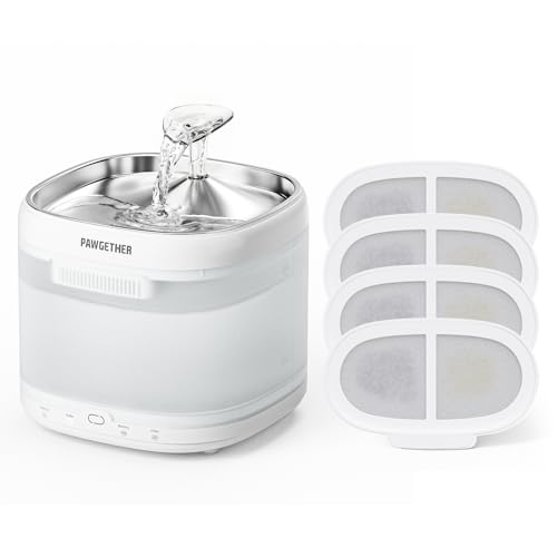 Cat Water Fountain with 4 Filters