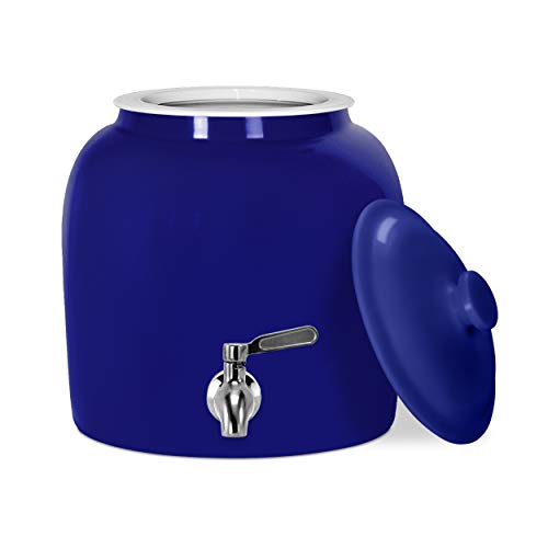 Geo Sports Porcelain Ceramic Crock Water Dispenser