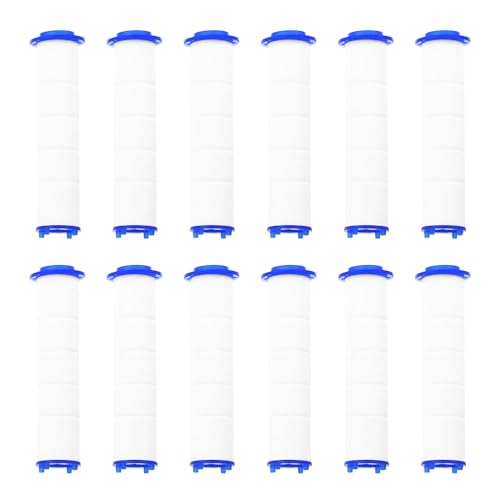 12 Pcs Shower Head Filter 3.5 Inch PP Cotton Filter Cartridge Replacement High
