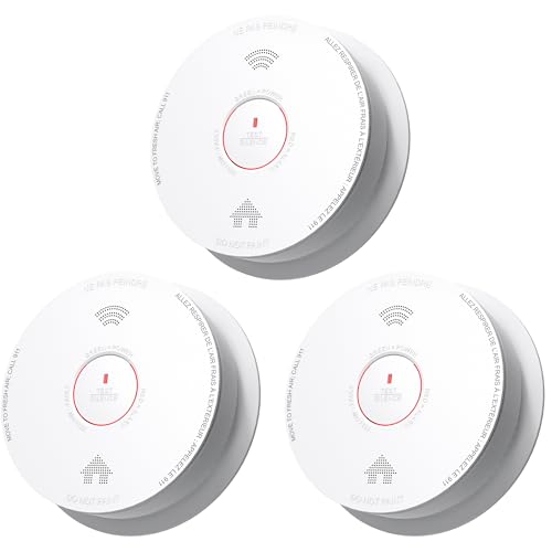 Siterlink Smoke Detector Carbon and Monoxide Detector Combo 1 Pack