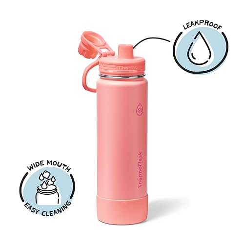 Insulated Water Bottle with Spout Lid