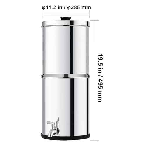 Gravity fed Water Filter System