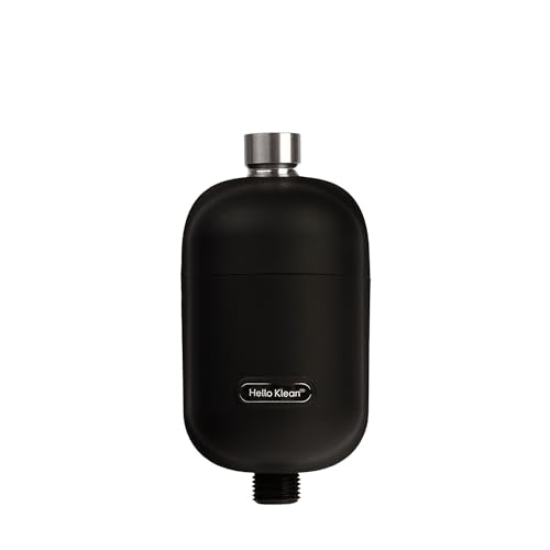 Hard Water Shower Filter in Black