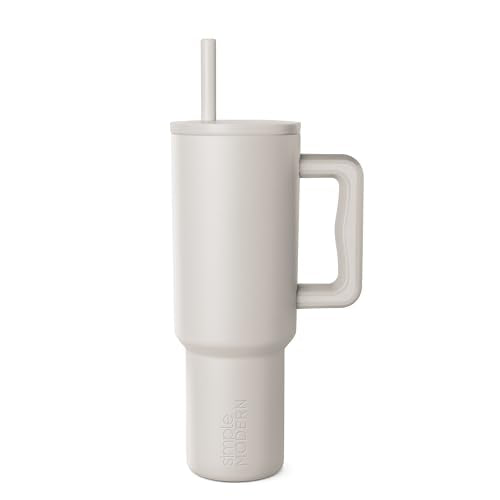 40oz Leak Proof Ceramic Lined Tumbler with Handle