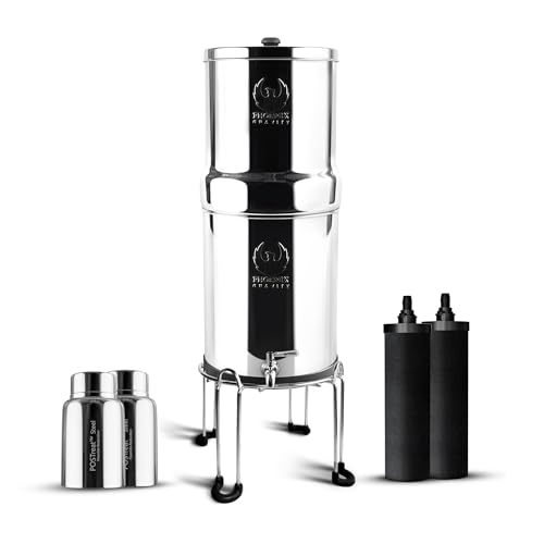 3.25G Water Filter with Steel Stand & Fluoride Filters