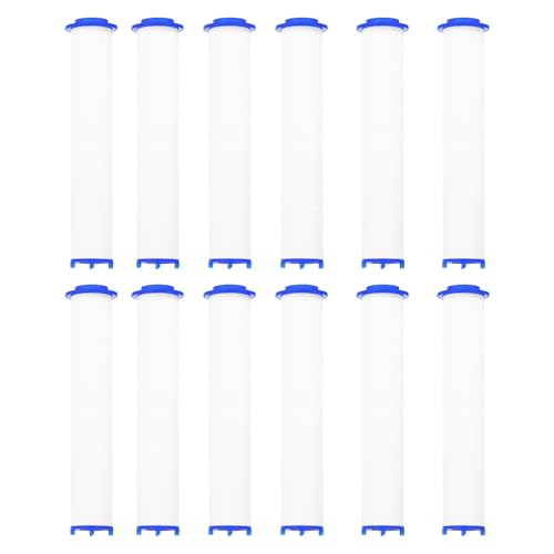 12 Pcs Shower Head Filter 4.5 Inch PP Cotton Filter Cartridge Replacement High