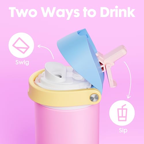 18 oz Insulated Water Bottle for Kids