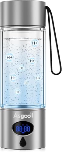 360ml Portable Hydrogen Water Bottle Generator with PEM