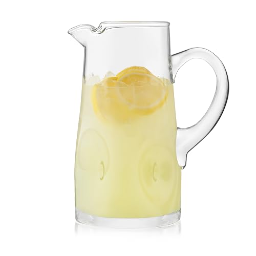 Impressions Large Glass Pitcher