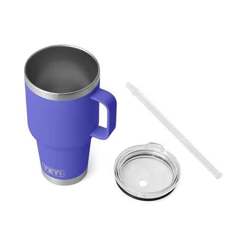 Rambler 35 oz Tumbler with Handle and Straw Lid