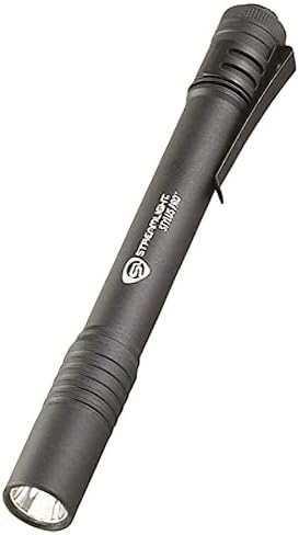 Streamlight 66118 Stylus Pro 100-Lumen Penlight with 2 AAA Alkaline Batteries, Black