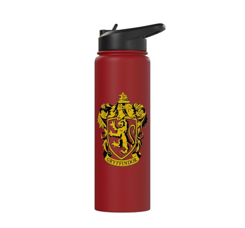 Gryffindor Crest Stainless Steel Insulated Water Bottle