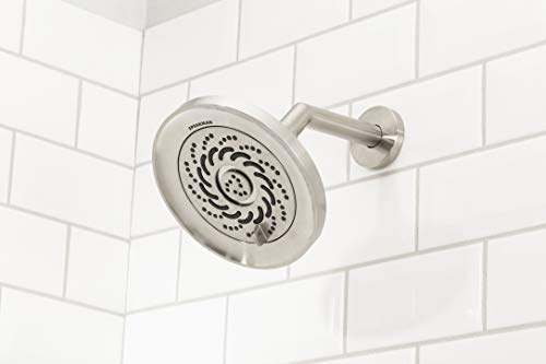 S-5000-BN-E2 Neo Exhilaration High Pressure Fixed Shower Head, 2 GPM, Brushed Nickel
