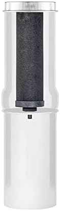 Go Water Filter Kit with 1 Qt. Berkey Gravity Fed Water Filter System, Sport Bottle and Black Primer