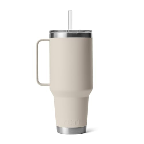 Rambler 42 oz Tumbler with Handle and Straw Lid