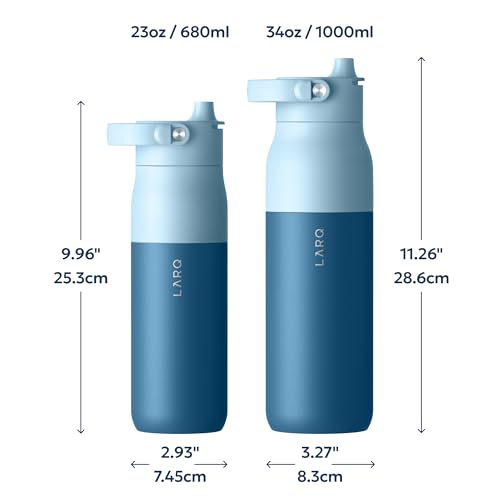 Swig Top Insulated Stainless Steel Water Bottle with Straw and Handle
