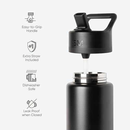 Bluey Insulated Water Bottle with Straw