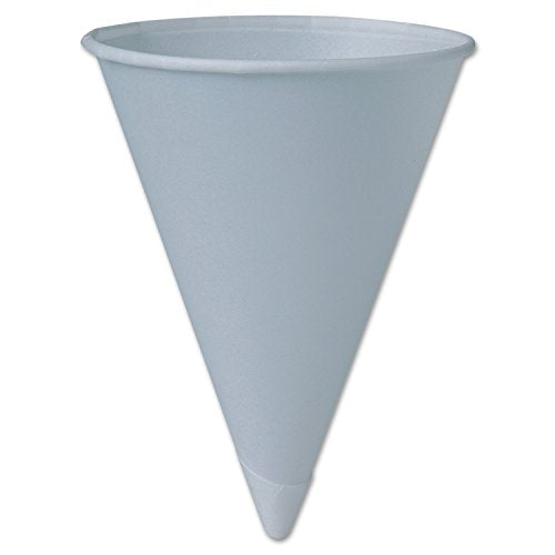 SCC 42BR Bare Treated Paper Cone Water Cups (5000 Count)