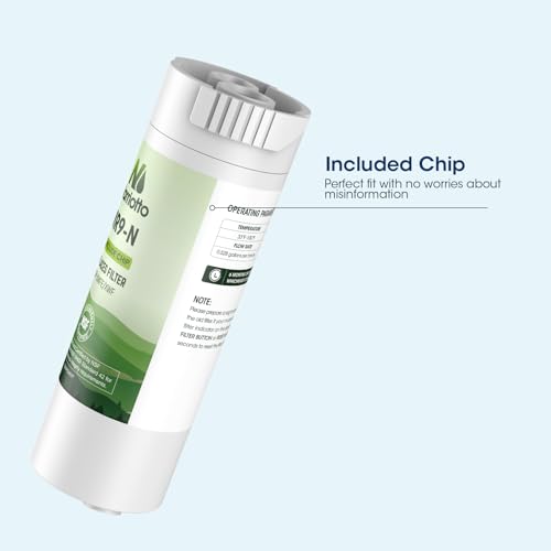 XWFE (Built-in CHIP) Refrigerator Water Filter Pack of 2 (2 Count)