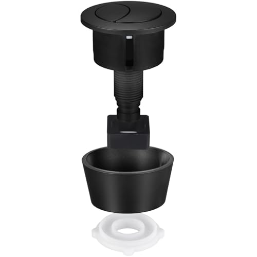 Toilet Push Button Replacement 2Pcs Dual Flush Push Button Toilet Cistern Replacement 20mm 40mm 50mm 60mm Aperture Push Button Toilet Flush Button Toilet Acc