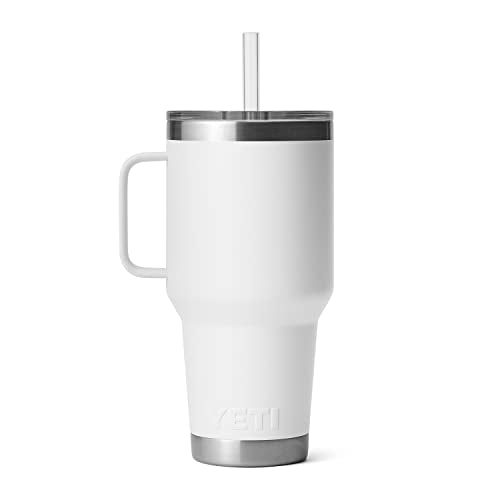 Rambler 35 oz Tumbler with Handle and Straw Lid