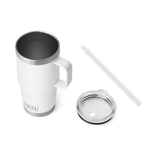 Rambler 25 oz Tumbler with Handle and Straw Lid