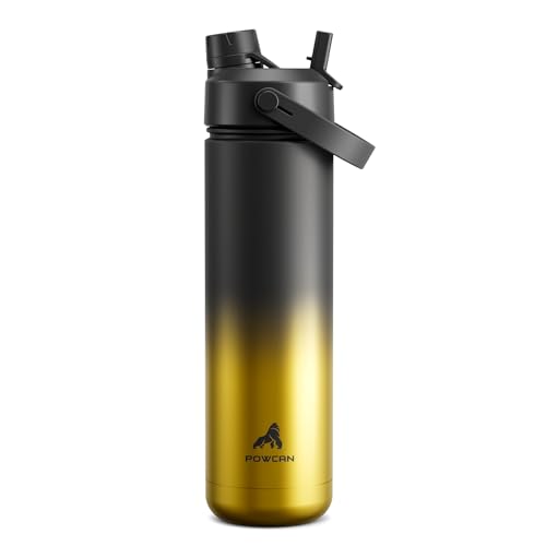 26 oz Insulated Water Bottle with 2